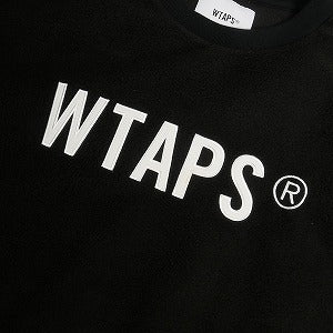 WTAPS ダブルタップス 19AW Downy 01 Crew Sweat BLACK クルーネックスウェット 黒 Size 【L】 【中古品-良い】 20806299