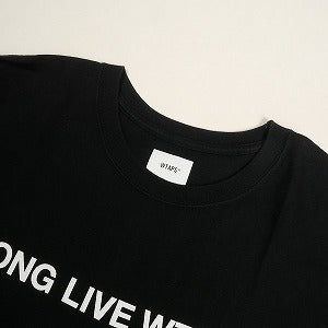 WTAPS ダブルタップス 20SS LONG LIVE BLACK Tシャツ 黒 Size 【L】 【中古品-良い】 20806300