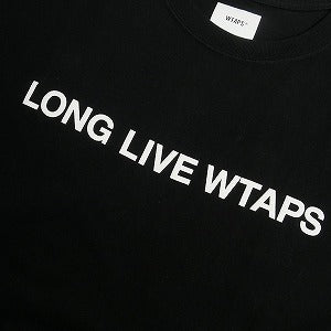 WTAPS ダブルタップス 20SS LONG LIVE BLACK Tシャツ 黒 Size 【L】 【中古品-良い】 20806300