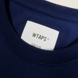 WTAPS ダブルタップス 21SS HOME BASE NAVY 半袖Tシャツ 紺 Size 【L】 【中古品-非常に良い】 20806303