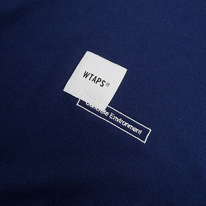 WTAPS ダブルタップス 21SS HOME BASE NAVY 半袖Tシャツ 紺 Size 【L】 【中古品-非常に良い】 20806303