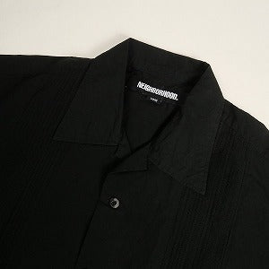 NEIGHBORHOOD ネイバーフッド GUAYABERA SHIRT BLACK 半袖シャツ 黒 Size 【L】 【中古品-非常に良い】 20806305