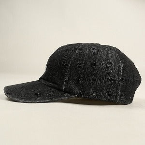 SUPREME シュプリーム 24SS Cordura Denim Small Box 6-Panel Black キャップ 黒 Size 【フリー】 【中古品-良い】 20806321