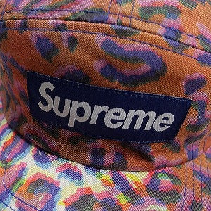 SUPREME シュプリーム 24AW Washed Chino Twill Camp Cap White Leopard キャンプキャップ 茶 Size 【フリー】 【新古品・未使用品】 20806330