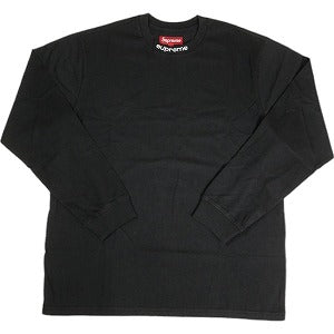 SUPREME シュプリーム 24AW Embroidered Collar L/S Top Black ロンT 黒 Size 【M】 【新古品・未使用品】 20806346