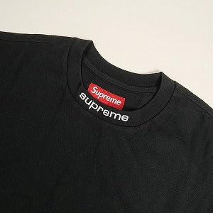 SUPREME シュプリーム 24AW Embroidered Collar L/S Top Black ロンT 黒 Size 【M】 【新古品・未使用品】 20806346