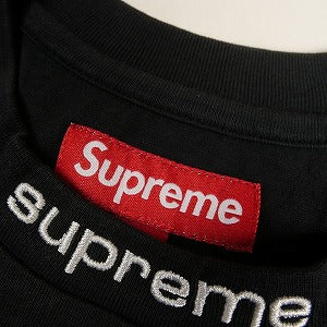 SUPREME シュプリーム 24AW Embroidered Collar L/S Top Black ロンT 黒 Size 【M】 【新古品・未使用品】 20806346