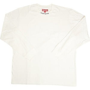 SUPREME シュプリーム 24AW Embroidered Collar L/S Top White ロンT 白 Size 【XL】 【新古品・未使用品】 20806347