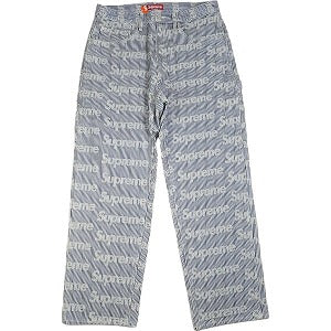 SUPREME シュプリーム 24SS Denim Painter Pant Stripe ペインターパンツ インディゴ Size 【W32】 【中古品-ほぼ新品】 20806349