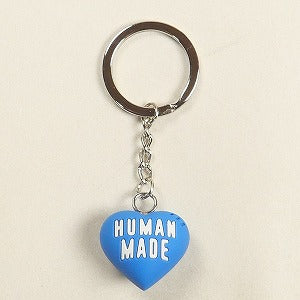 HUMAN MADE ヒューマンメイド 24AW HEART RUBBER KEY CHAIN BLUE キーホルダー 青 Size 【フリー】 【新古品・未使用品】 20806375