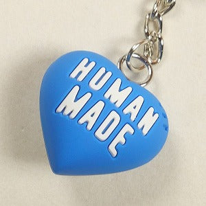 HUMAN MADE ヒューマンメイド 24AW HEART RUBBER KEY CHAIN BLUE キーホルダー 青 Size 【フリー】 【新古品・未使用品】 20806375