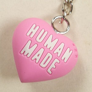 HUMAN MADE ヒューマンメイド 24AW HEART RUBBER KEY CHAIN PINK キーホルダー ピンク Size 【フリー】 【新古品・未使用品】 20806376