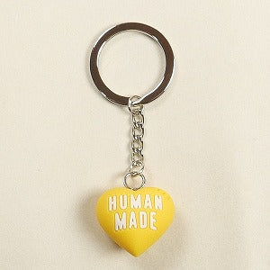 HUMAN MADE ヒューマンメイド 24AW HEART RUBBER KEY CHAIN YELLOW キーホルダー 黄 Size 【フリー】 【新古品・未使用品】 20806378