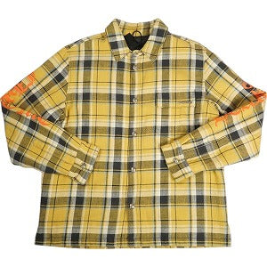 CHROME HEARTS クロム・ハーツ WORK’N SHIRT JNKYRS PLD YELLOW シャツジャケット 黄 Size 【L】 【中古品-良い】 20806399