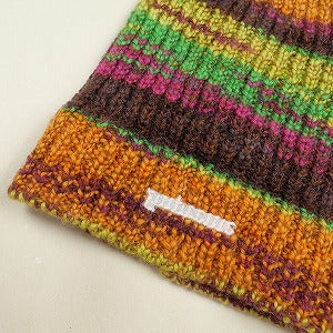 SUPREME シュプリーム 24AW Space Dye Stripe Beanie Brown ビーニー 茶 Size 【フリー】 【新古品・未使用品】 20806408