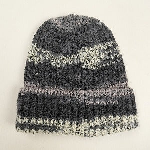 SUPREME シュプリーム 24AW Space Dye Stripe Beanie Black ビーニー 黒 Size 【フリー】 【新古品・未使用品】 20806409