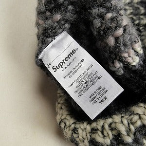 SUPREME シュプリーム 24AW Space Dye Stripe Beanie Black ビーニー 黒 Size 【フリー】 【新古品・未使用品】 20806409