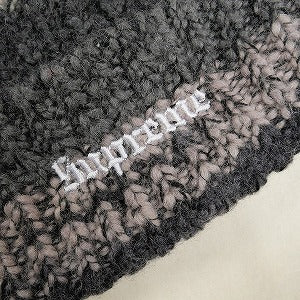 SUPREME シュプリーム 24AW Space Dye Stripe Beanie Black ビーニー 黒 Size 【フリー】 【新古品・未使用品】 20806410