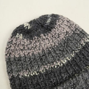 SUPREME シュプリーム 24AW Space Dye Stripe Beanie Black ビーニー 黒 Size 【フリー】 【新古品・未使用品】 20806410