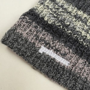 SUPREME シュプリーム 24AW Space Dye Stripe Beanie Black ビーニー 黒 Size 【フリー】 【新古品・未使用品】 20806410