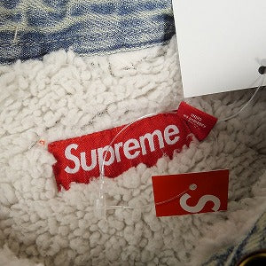 SUPREME シュプリーム 24AW Faux Shearling Lined Work Shirt Washed Indigo Denim 長袖シャツ インディゴ Size 【XL】 【新古品・未使用品】 20806413