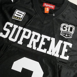 SUPREME シュプリーム 24AW Star Football Jersey Black フットボールトップ 黒 Size 【M】 【新古品・未使用品】 20806422