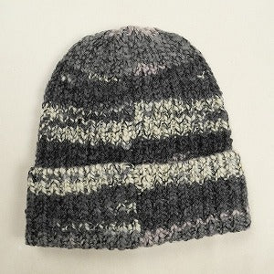 SUPREME シュプリーム 24AW Space Dye Stripe Beanie Black ビーニー 黒 Size 【フリー】 【新古品・未使用品】 20806426