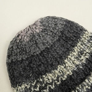 SUPREME シュプリーム 24AW Space Dye Stripe Beanie Black ビーニー 黒 Size 【フリー】 【新古品・未使用品】 20806426