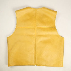 SUPREME シュプリーム 24AW Reversible Faux Shearling Work Vest Yellow ベスト 黄 Size 【L】 【中古品-ほぼ新品】 20806455