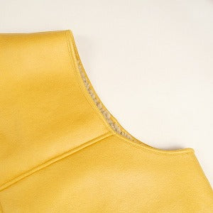 SUPREME シュプリーム 24AW Reversible Faux Shearling Work Vest Yellow ベスト 黄 Size 【L】 【中古品-ほぼ新品】 20806455