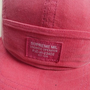 SUPREME シュプリーム 24AW Corduroy Pocket Camp Cap Pink キャンプキャップ ピンク Size 【フリー】 【新古品・未使用品】 20806472