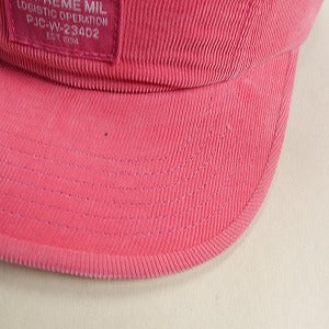 SUPREME シュプリーム 24AW Corduroy Pocket Camp Cap Pink キャンプキャップ ピンク Size 【フリー】 【新古品・未使用品】 20806472