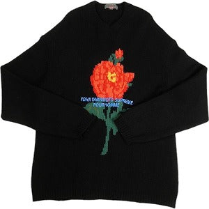 SUPREME シュプリーム ×Yohji Yamamoto ヨウジヤマモト 20AW Sweater Black ニットセーター 黒 Size 【L】 【中古品-良い】 20806499