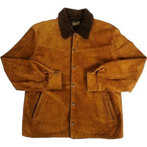 TENDERLOIN テンダーロイン 10AW T-SADDLE SUEDE JKT BROWN サドルスウェードジャケット 茶 Size 【L】 【中古品-良い】 20806500