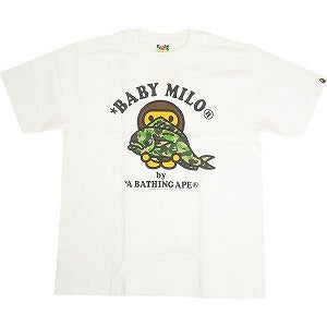 A BATHING APE ア ベイシング エイプ Baby Milo Fish Tee White Tシャツ 白 Size 【M】 【新古品・未使用品】 20806505