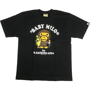 A BATHING APE ア ベイシング エイプ Baby Milo Fishing Tee Black Tシャツ 黒 Size 【M】 【新古品・未使用品】 20806506