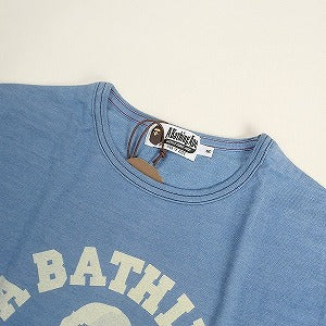 A BATHING APE ア ベイシング エイプ College Tee Blue Tシャツ 青 Size 【M】 【新古品・未使用品】 20806507