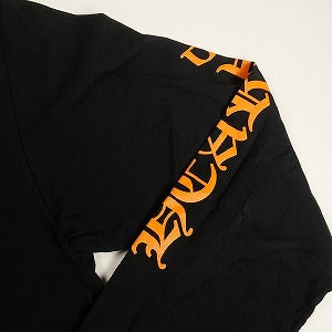 CHROME HEARTS クロム・ハーツ Orange Cemetery Cross L/S Tee Black ロンT 黒 Size 【L】 【中古品-非常に良い】 20806561