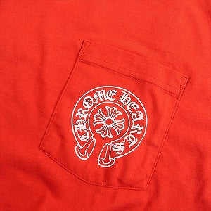 CHROME HEARTS クロム・ハーツ SCROLL LS T-SHIRT RED/WHITE ロンT 赤 Size 【M】 【中古品-ほぼ新品】 20806562