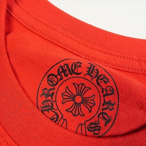 CHROME HEARTS クロム・ハーツ SCROLL LS T-SHIRT RED/WHITE ロンT 赤 Size 【M】 【中古品-ほぼ新品】 20806562