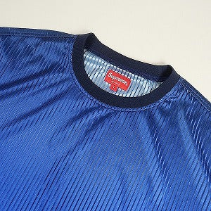 SUPREME シュプリーム 23SS Gradient Mesh Stripe Jersey Royal メッシュジャージー 青 Size 【L】 【中古品-良い】 20806647