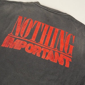 SAINT MICHAEL セント マイケル ×Kosuke Kawamura 24AW KK_LS TEE/NOTHING IMP/ BLACK ロンT 黒 Size 【L】 【新古品・未使用品】 20806649