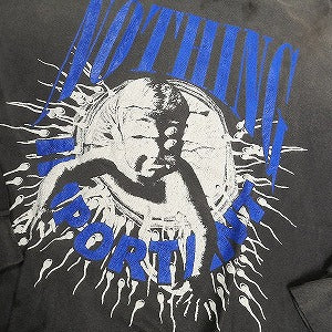 SAINT MICHAEL セント マイケル ×Kosuke Kawamura 24AW KK_LS TEE/NOTHING IMP/ BLACK ロンT 黒 Size 【L】 【新古品・未使用品】 20806649