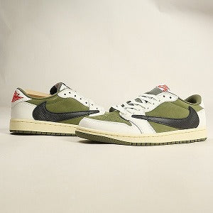 NIKE ナイキ ×Travis Scott Air Jordan 1 Low OG SP Reverse Olive DM7866-200 スニーカー オリーブ Size 【28.0cm】 【新古品・未使用品】 20806657