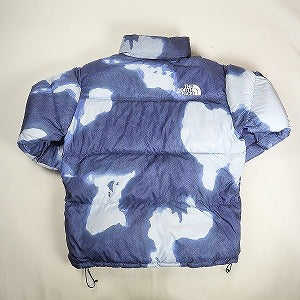 SUPREME シュプリーム THE NORTH FACE 21AW Bleached Denim Print Nuptse Jacket Indigo ジャケット インディゴ Size 【L】 【中古品-良い】 20806683