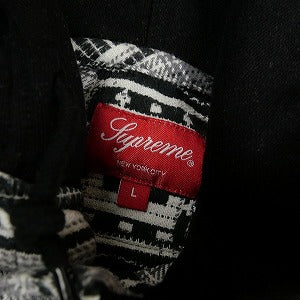 SUPREME シュプリーム 20AW Hooded Shadow plaid Shirts 長袖シャツ 黒 Size 【L】 【中古品-良い】 20806719