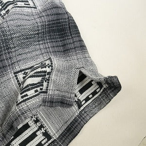 SUPREME シュプリーム 20AW Hooded Shadow plaid Shirts 長袖シャツ 黒 Size 【L】 【中古品-良い】 20806719