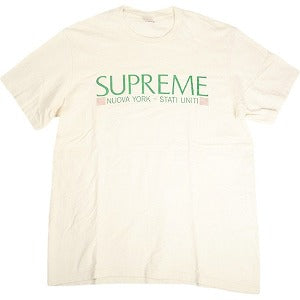 SUPREME シュプリーム 20AW Nuova York Tee Natural Tシャツ ナチュラル Size 【M】 【中古品-良い】 20806733