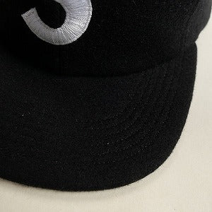 SUPREME シュプリーム Wool S Logo 6-Panel Black キャップ 黒 Size 【フリー】 【新古品・未使用品】 20806739