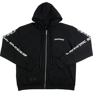 CHROME HEARTS クロム・ハーツ SCROLL FULL ZIP HOODIE BLACK ジップパーカー 黒 Size 【XXL】 【新古品・未使用品】 20806747